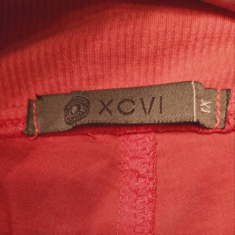 XCVI Cropped Salmon Cargo Pants - Picture 14 of 16